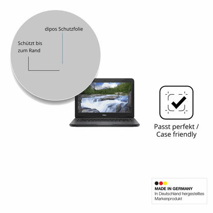 Besonders flexibler Displayschutz mit Anti-Shock-Schicht im Materialmix