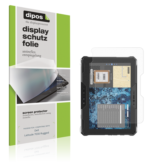 2x Schutzfolie matt für Dell Latitude 7030 Rugged Display-Schutzfolie