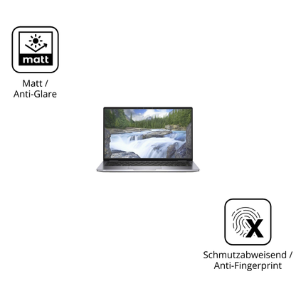 9H Hartbeschichtete, flexible Folie passend zugeschnitten für Dell Latitude 7400 2-in-1