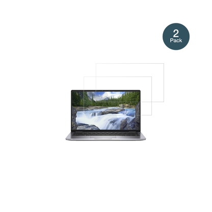 DellLatitude 7400 2-in-1 mit aufgebrachter dipos Flex Schutzfolie, glasklare Darstellung ohne Einschränkungen