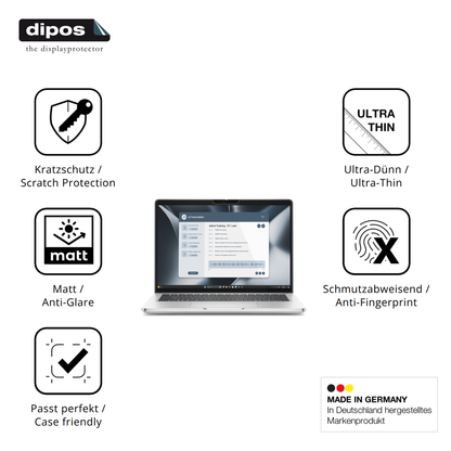 Displayschutz hergestellt in Deutschland, höchste Qualität made in Germany