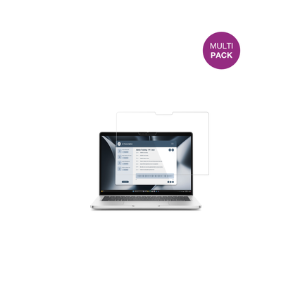 DellPro 13 Plus 2in1 mit aufgebrachter dipos Displayschutzfolie, glasklare Darstellung ohne Einschränkungen