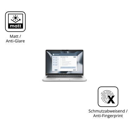 9H Hartbeschichtete, flexible Folie passend zugeschnitten für Dell Pro 13 Plus 2in1