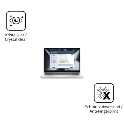 Flexible TPU-Folie passend zugeschnitten für Dell Pro 13 Plus 2in1, vollständige Abdeckung