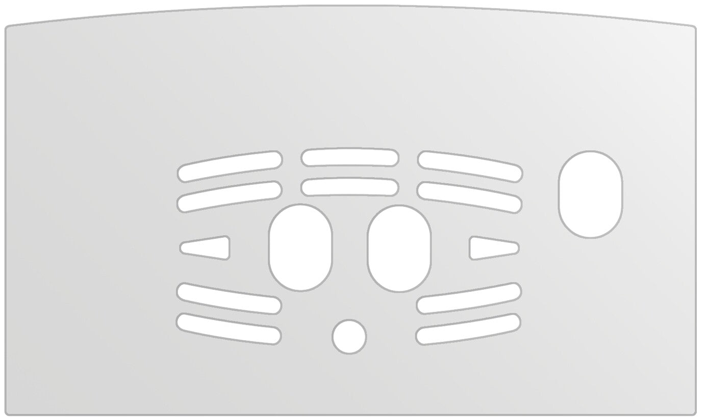 dipos Displayschutz für DeLonghi ECAM 23.460.B Kaffeevollautomat Tropfblech, mattierte Oberfläche, geringe Dicke und perfekte Passform