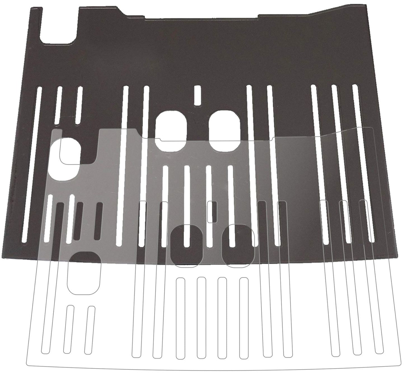 Screen Protector for De Longhi Dinamica Plus ECAM 376.95 T Drip tray matte
