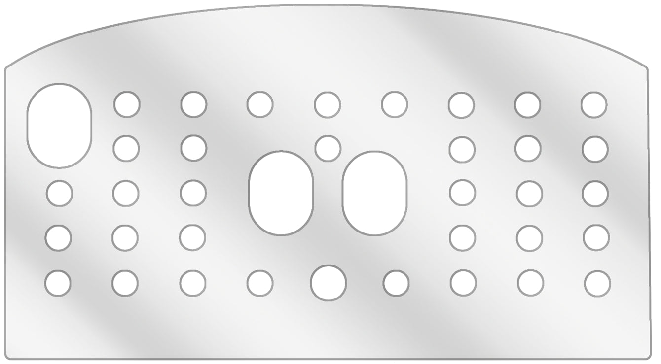 dipos Displayschutz für De Longhi ECAM 21.116 Tropfblech, transparente Oberfläche, geringe Dicke und perfekte Passform