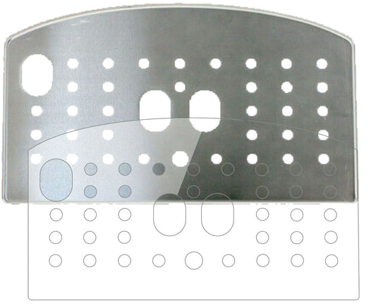 9H Clear Drip Tray Protective Film for De Longhi ECAM 21.117 – Shatterproof, Crystal Clear