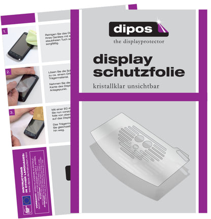 1x Schutzfolie klar für De Longhi Magnifica 03.120 Tropfblech Display-Schutzfolie