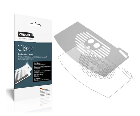 2x Screen Protector for De Longhi Magnifica 04.350 Drip tray matte Flexible