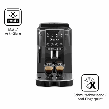 Dünne und entspiegelnde Folie passend zugeschnitten für De Longhi Magnifica Start ECAM 220.22.GB