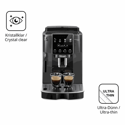 Dünne und klare Folie passend zugeschnitten für De Longhi Magnifica Start ECAM 220.22.GB