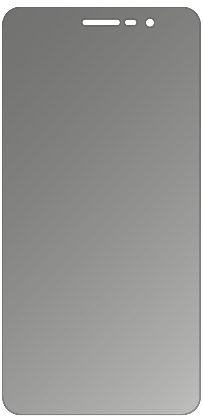 dipos Displayschutz für DENVER SDQ-52001, mattierte Oberfläche, Blickschutzfilter und perfekter Passform
