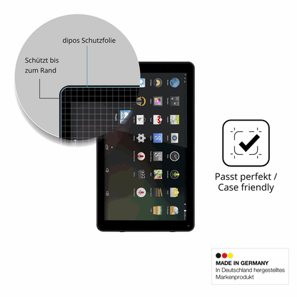 Besonders flexibler Displayschutz mit Anti-Shock-Schicht im Materialmix
