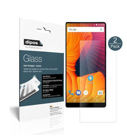 2x Screen Protector for Vernee Mix 2 matte Flexible Glass 9H dipos