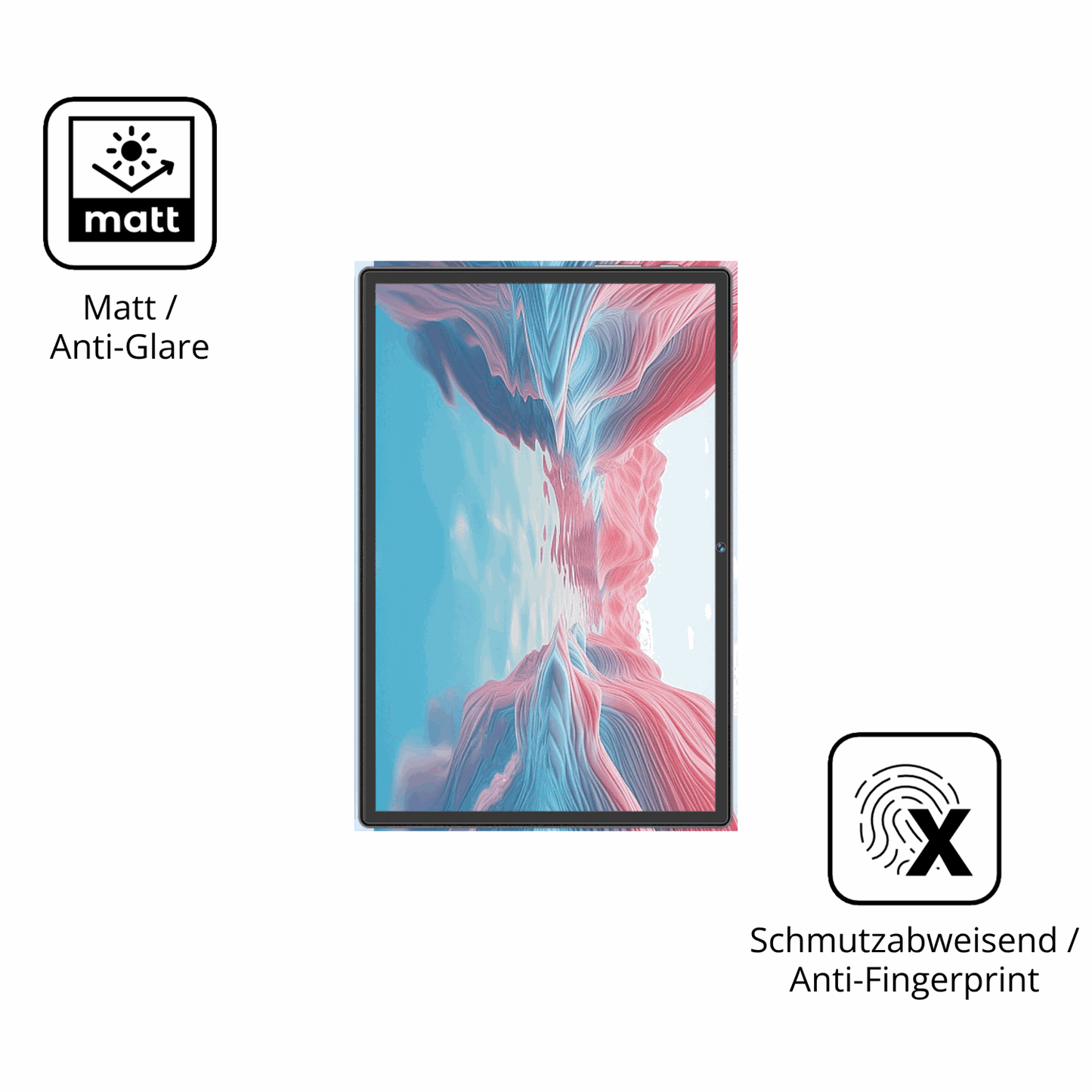 2x Screen Protector for Dghrti TAB30 10.1 matte Flexible Glass 9H dipos