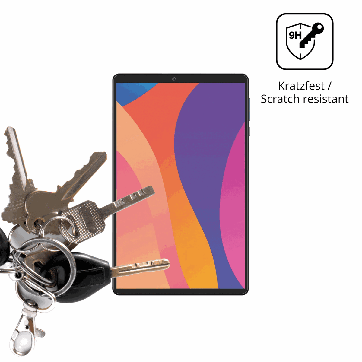 dipos Displayschutz für Digma CITI 1421D 4G, mattierte Oberfläche, robuste Festigkeit und perfekte Passform