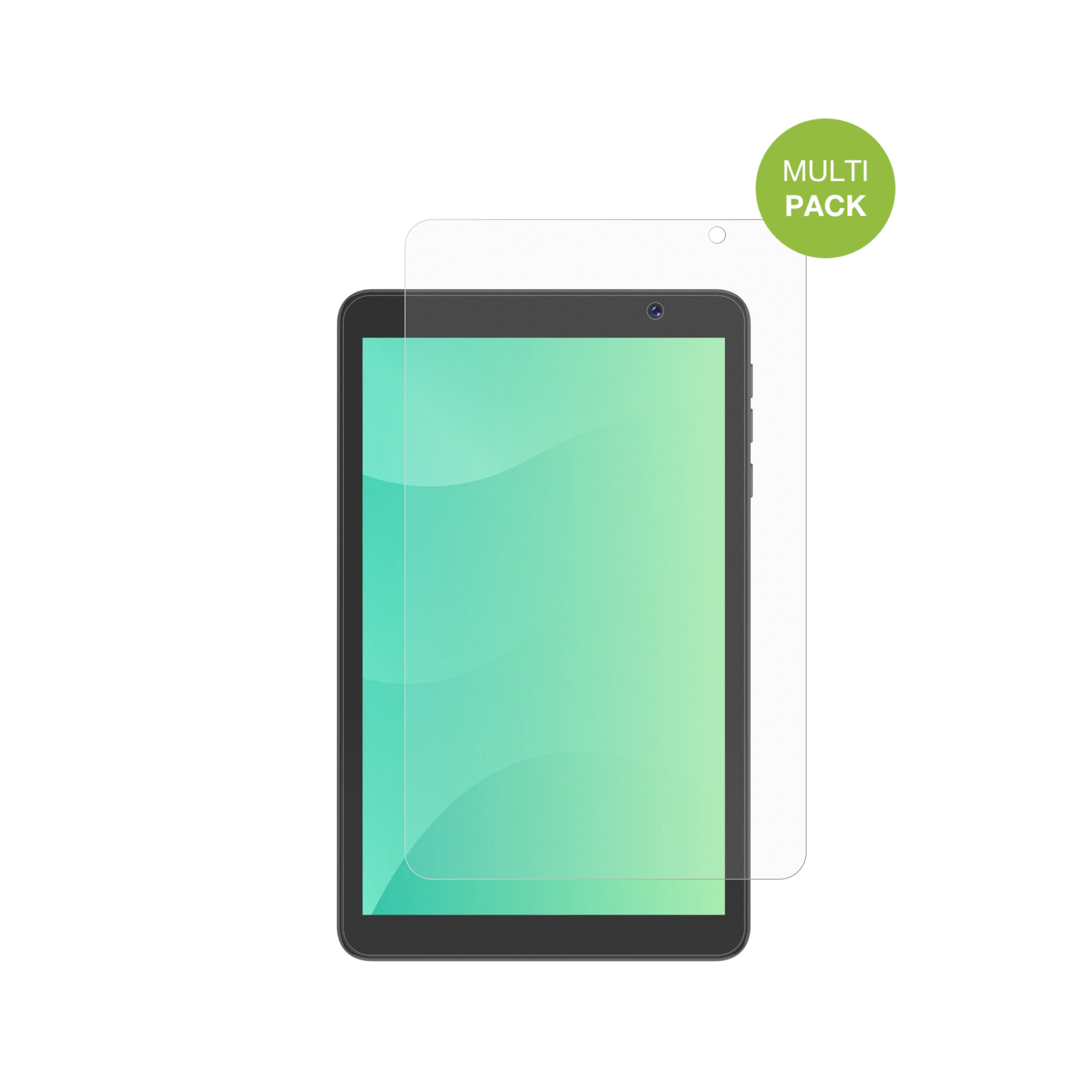 DigmaG8 mit aufgebrachter dipos Displayschutzfolie, die lästige Fingerabdrücke minimiert