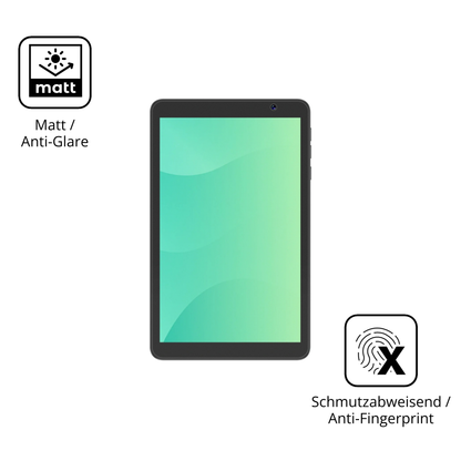 Dünne und entspiegelnde Folie passend zugeschnitten für Digma G8