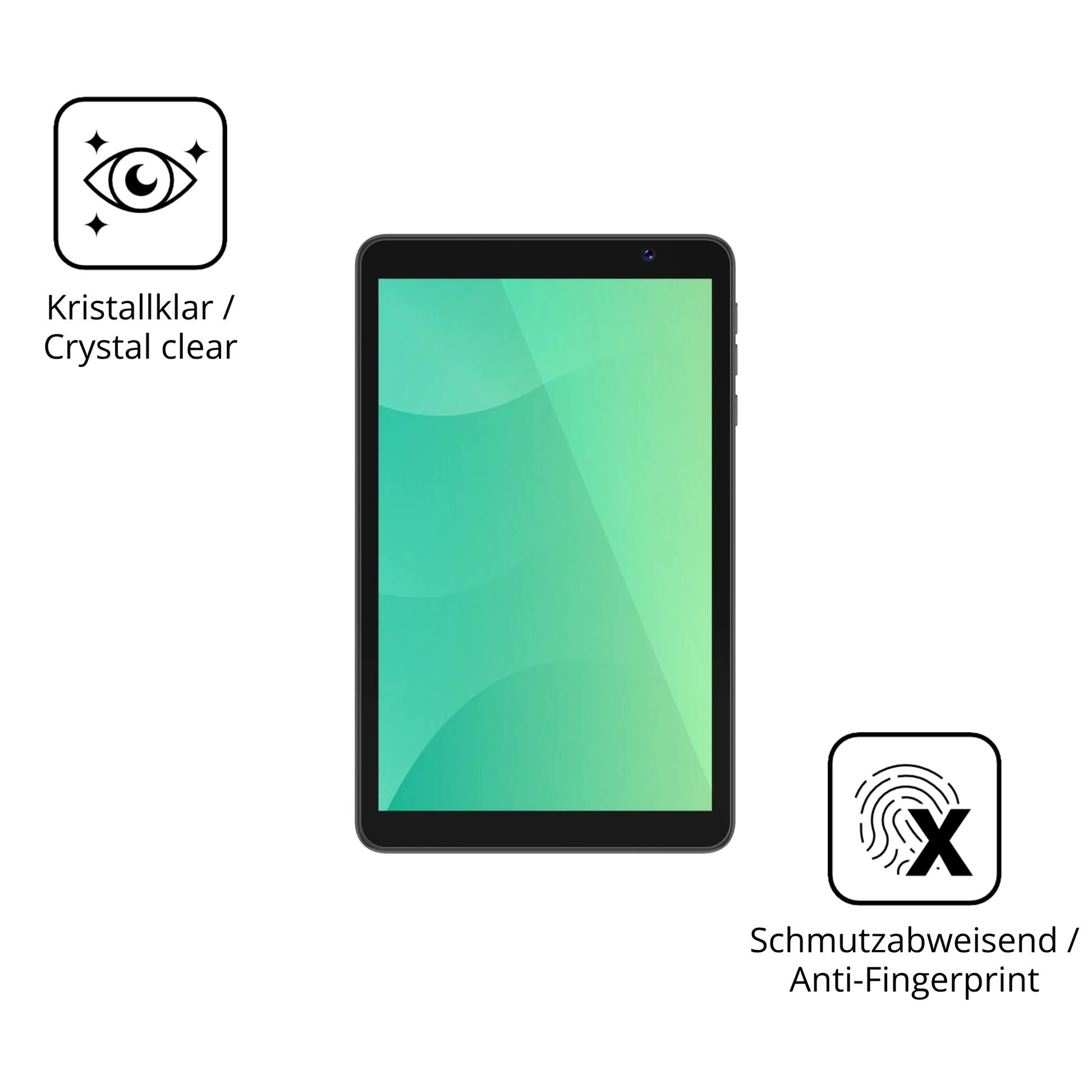 Flexible TPU-Folie passend zugeschnitten für Digma G8, vollständige Abdeckung