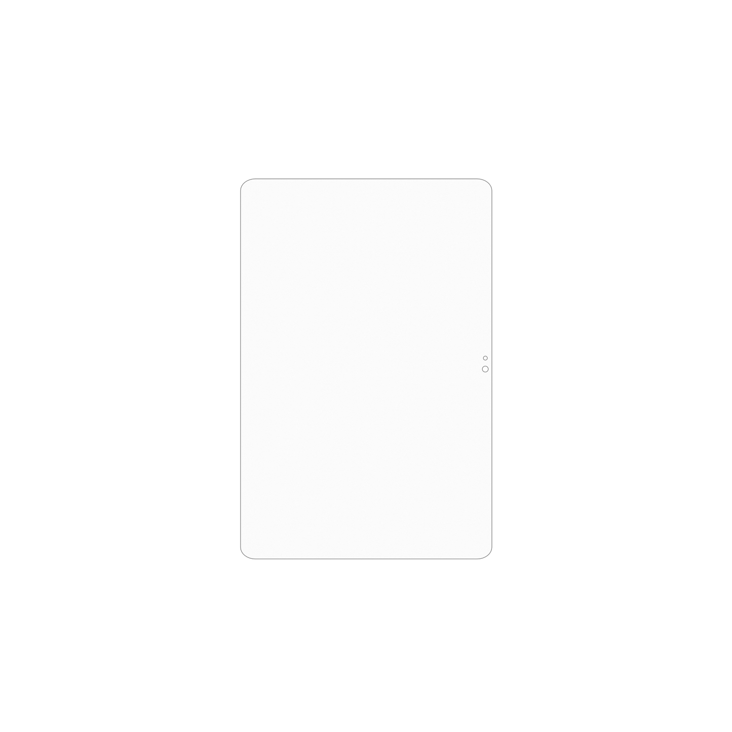 dipos Displayschutz für Digma Optima 1413D 4G, mattierte Oberfläche, geringe Dicke und perfekte Passform