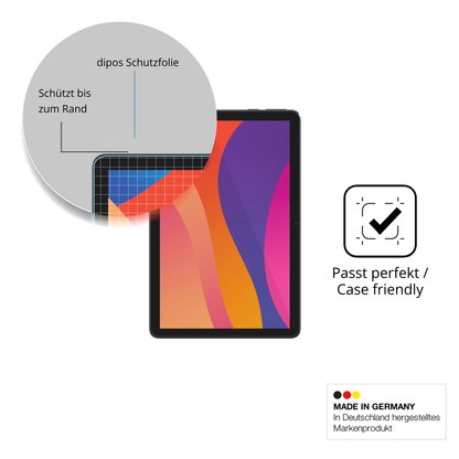 Besonders flexibler Displayschutz mit Anti-Shock-Schicht im Materialmix