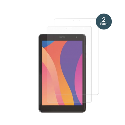 DigmaOptima 8306C 4G mit aufgebrachter dipos Panzerfolie, die lästige Fingerabdrücke minimiert