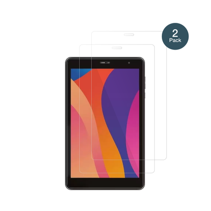 DigmaOptima 8305C 4G mit aufgebrachter dipos Flex Schutzfolie, glasklare Darstellung ohne Einschränkungen