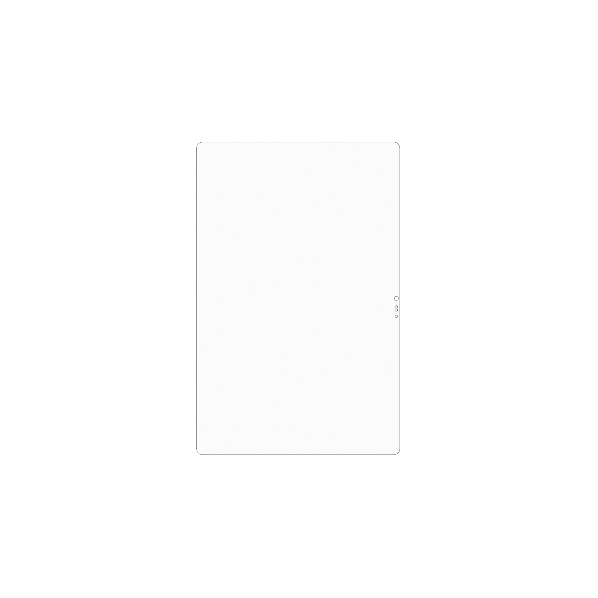 dipos Displayschutz für Digma Pro Hit 18, mattierte Oberfläche, geringe Dicke und perfekte Passform
