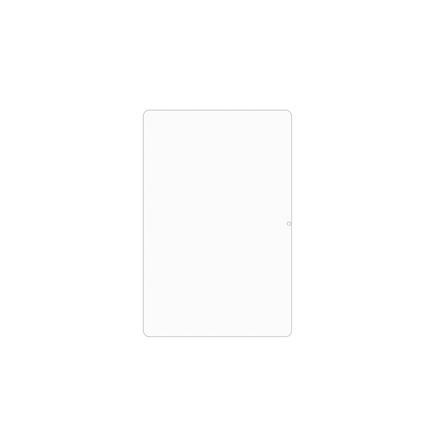 dipos Displayschutz für Digma Pro Hit 106, mattierte Oberfläche, geringe Dicke und perfekte Passform