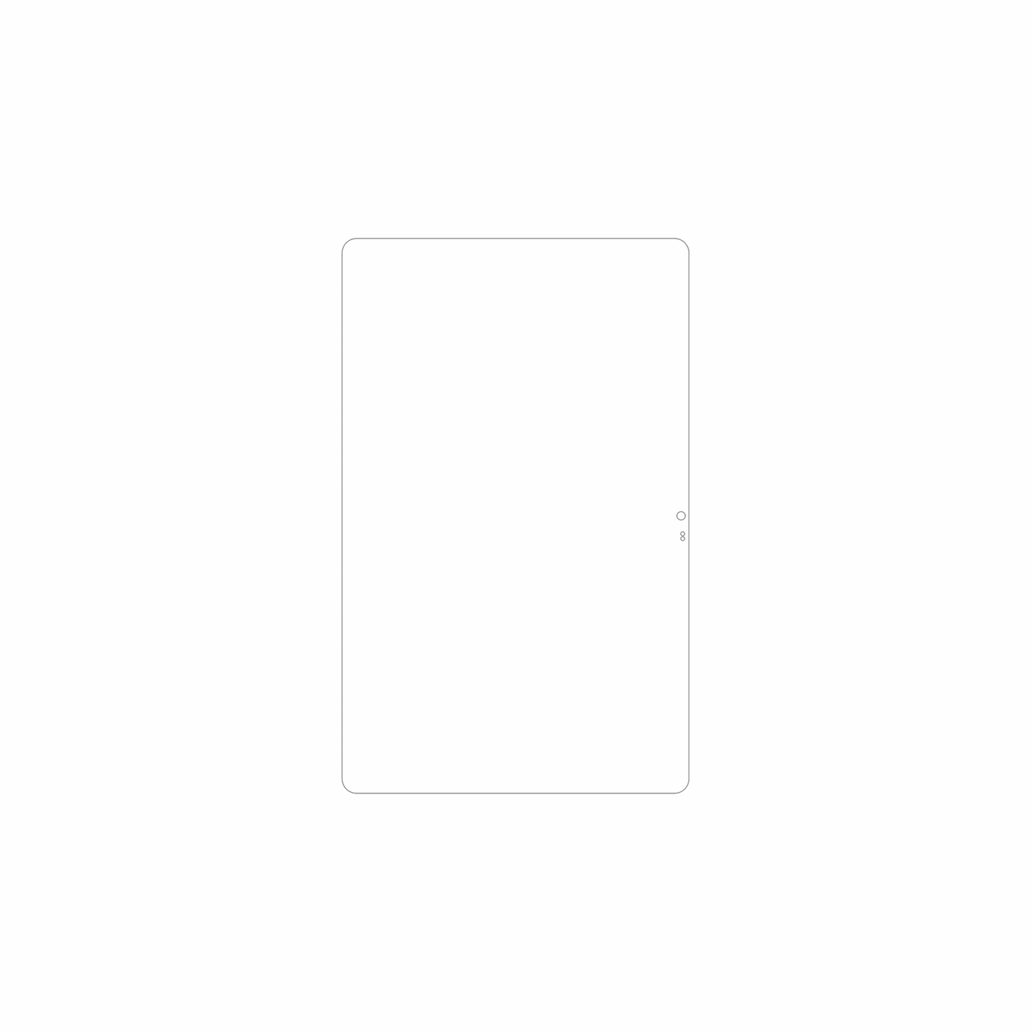 2x Screen Protector for Digma Pro Prime 18 11 Zoll Protection Anti Glare dipos