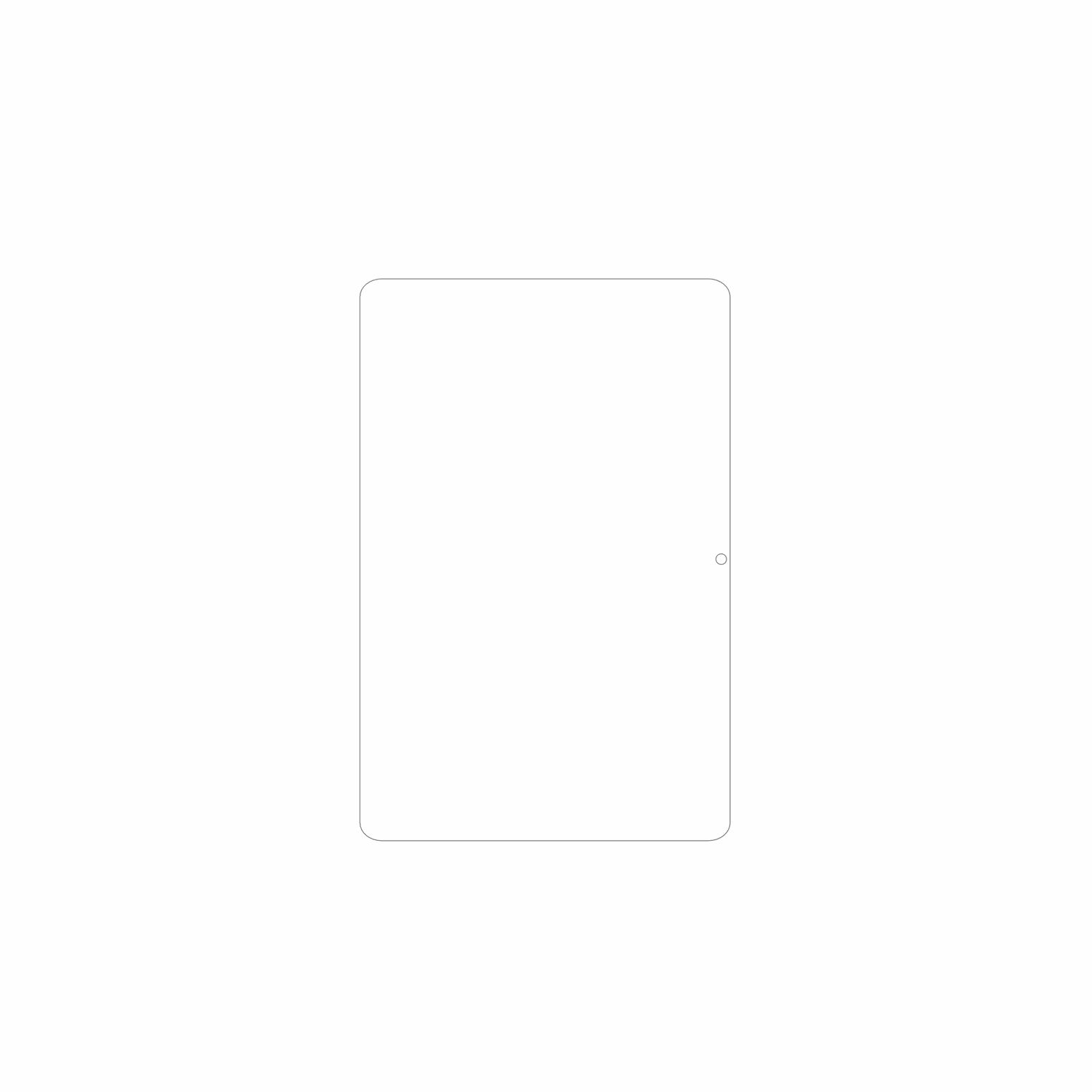 dipos Displayschutz für Digma Pro Quantum, mattierte Oberfläche, geringe Dicke und perfekte Passform
