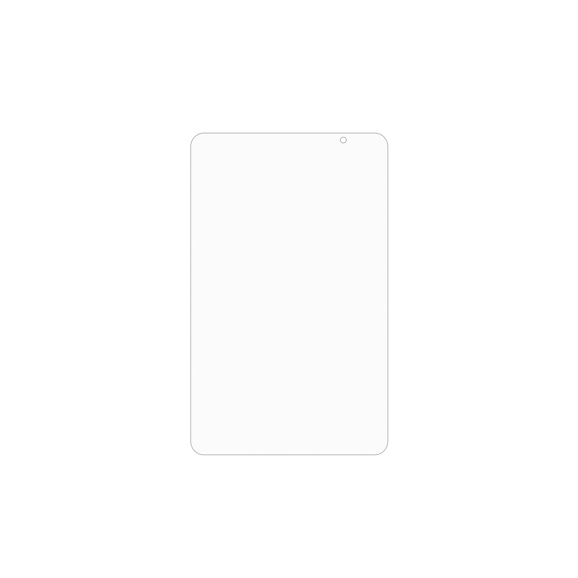 dipos Displayschutz für Digma Q8, mattierte Oberfläche, geringe Dicke und perfekte Passform