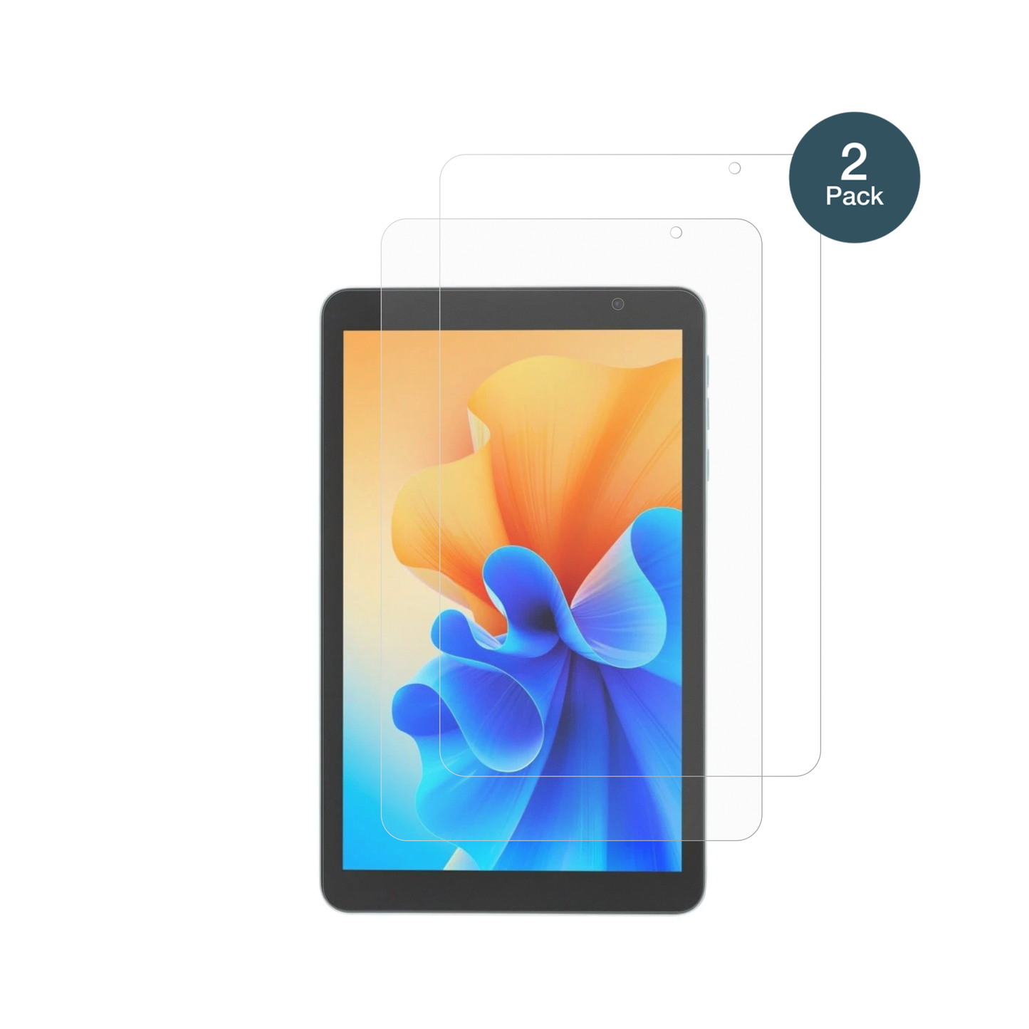 DigmaQ8 mit aufgebrachter dipos Panzerfolie, die lästige Fingerabdrücke minimiert