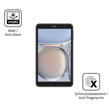 9H Hartbeschichtete, flexible Folie passend zugeschnitten für Digma R8