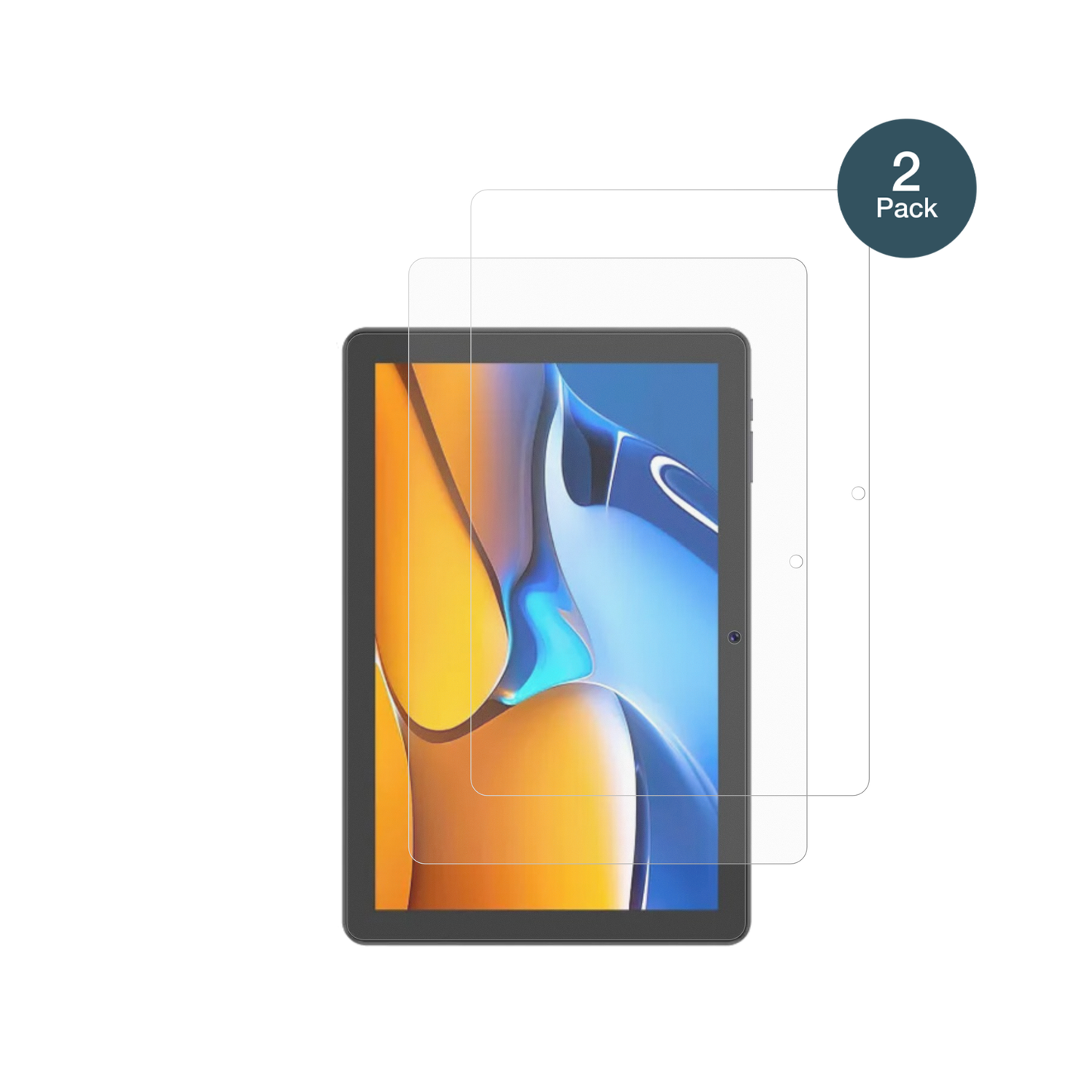 DigmaZ10 mit aufgebrachter dipos Panzerfolie, die lästige Fingerabdrücke minimiert