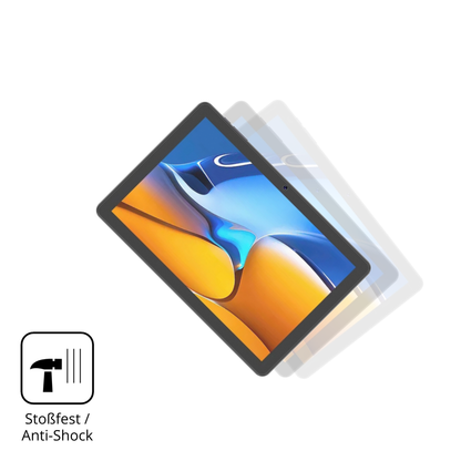 Schutz gegen Kratzer auf dem Digma Z10 Glas durch Schlüssel, Stöße gegen die Tischkante oder Stürze