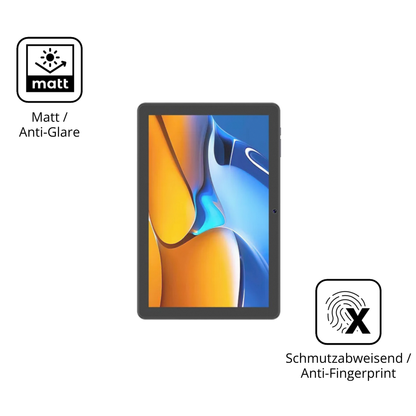 9H Hartbeschichtete, flexible Folie passend zugeschnitten für Digma Z10