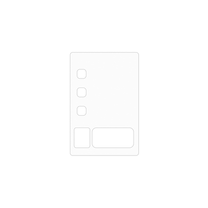 dipos Displayschutz für Diofox M6 MP3-Player, mattierte Oberfläche, geringe Dicke und perfekte Passform