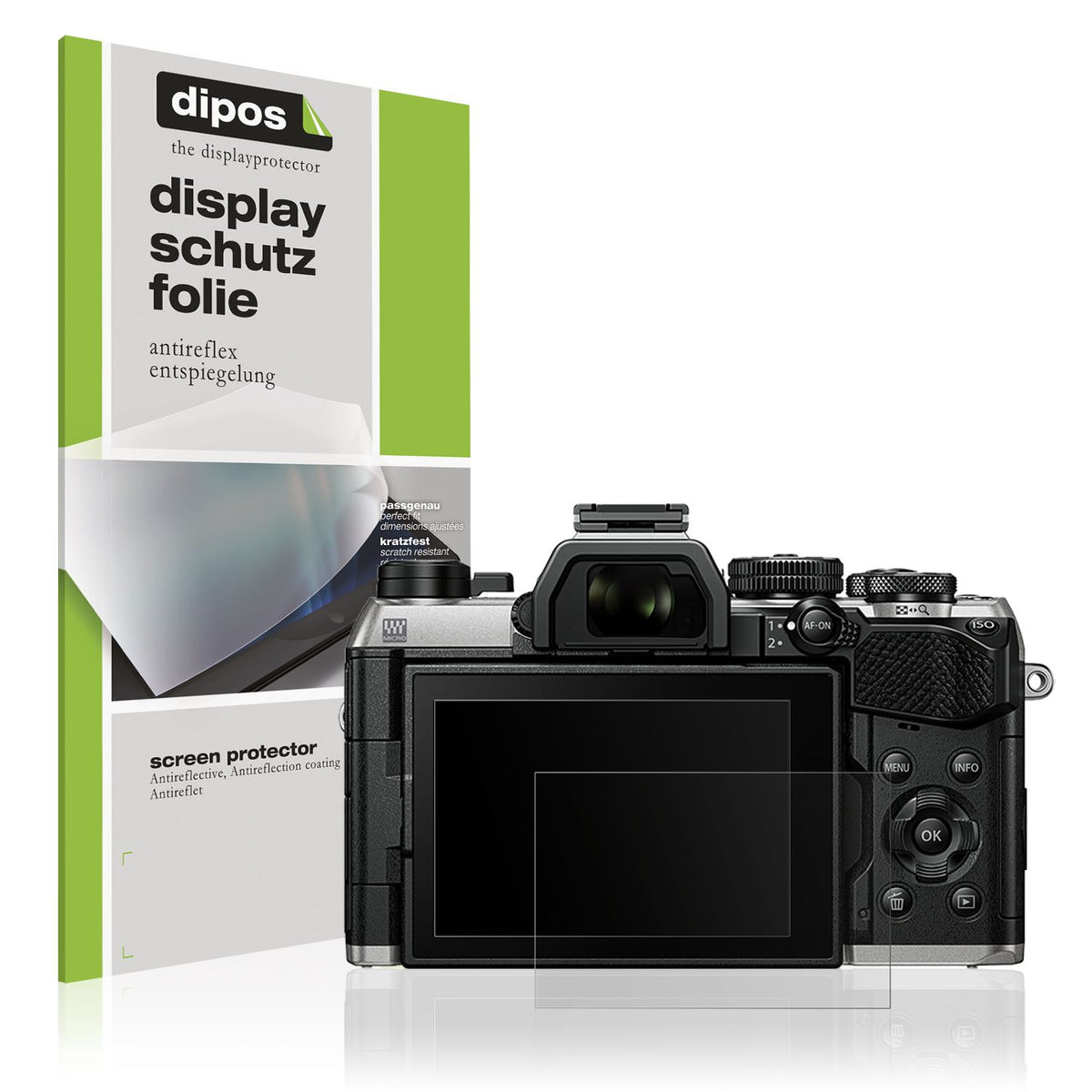 4x Screen Protector for Olympus OM System OM-5 Mark II Protection Anti Glare