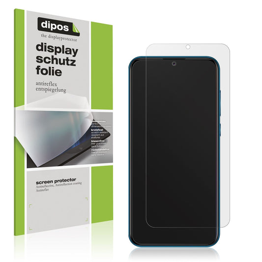 Matte Displayschutzfolie von dipos passend für Coolpad Cool 5, präziser Zuschnitt und blasenfrei montiert
