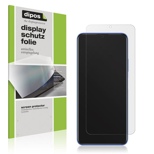 Matte Displayschutzfolie von dipos passend für Huawei Nova Y70, präziser Zuschnitt und blasenfrei montiert