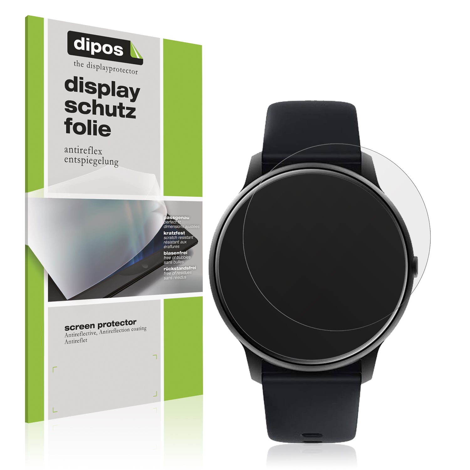 Matte Displayschutzfolie von dipos passend für Xiaomi Imlab W11, präziser Zuschnitt und blasenfrei montiert