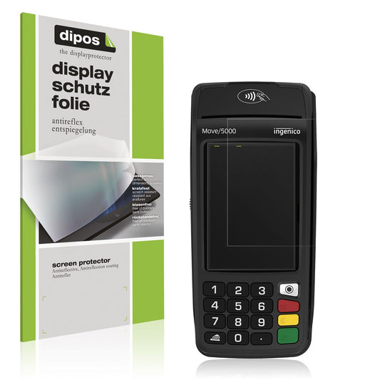 4x Screen Protector for Ingenico Move 5000 Protection Anti Glare dipos