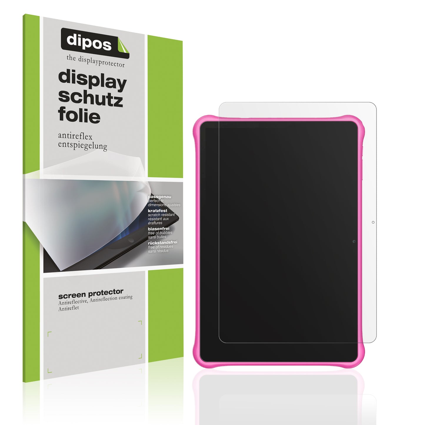 2x Schutzfolie matt für Blackview Tab30 Kids Tablet Display-Schutzfolie