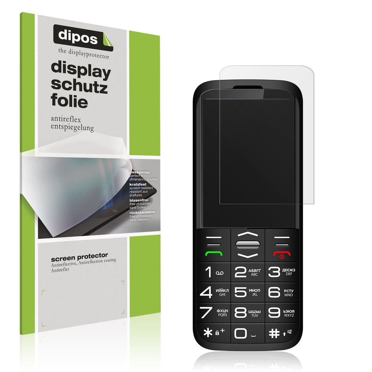 4x Screen Protector for Sigma Comfort 50 Grace Protection Anti Glare dipos