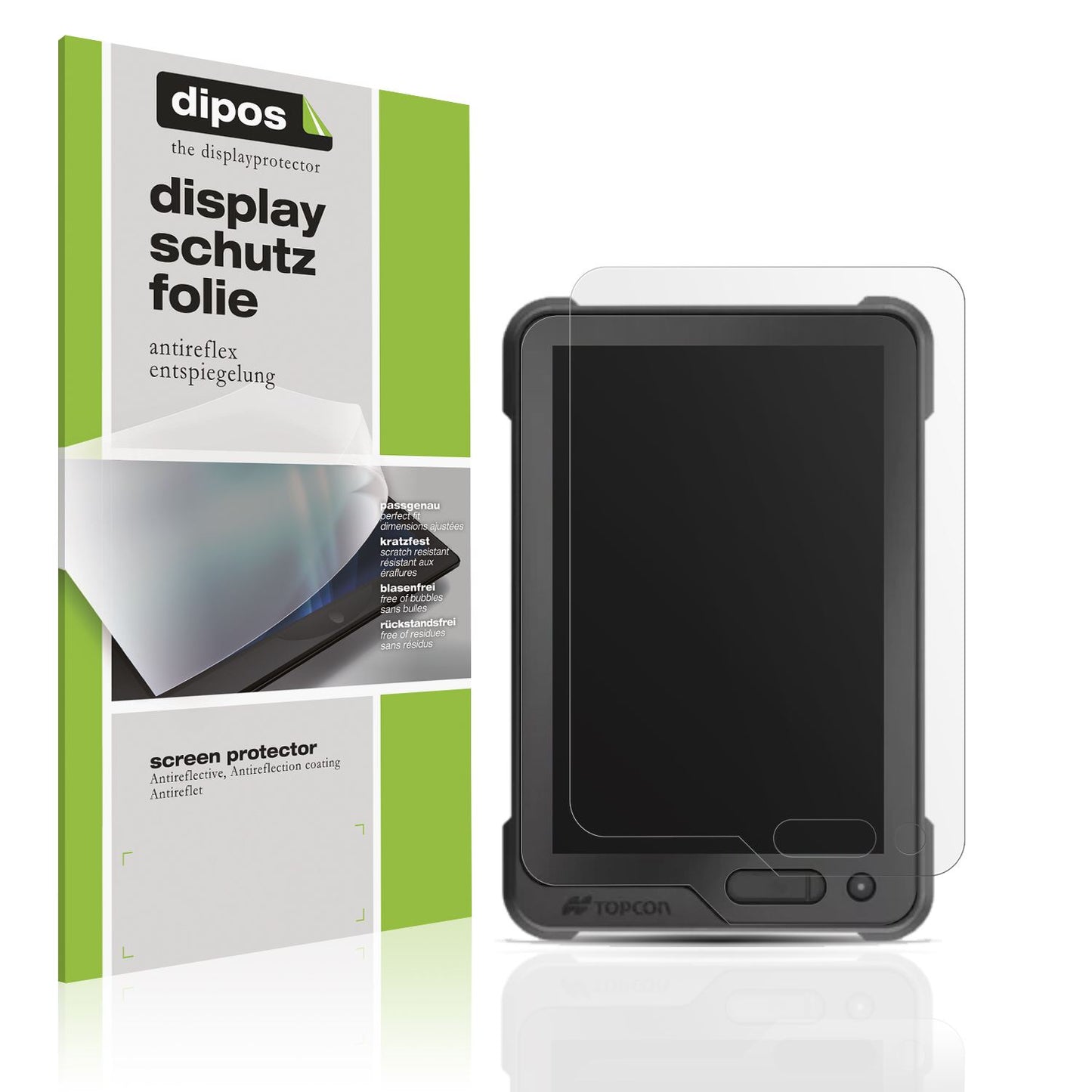2x Screen Protector for Topcon GX-90 Protection Anti Glare dipos
