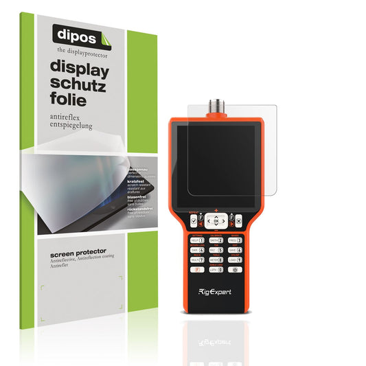 2x Screen Protector for RigExpert MATCH Protection Anti Glare dipos