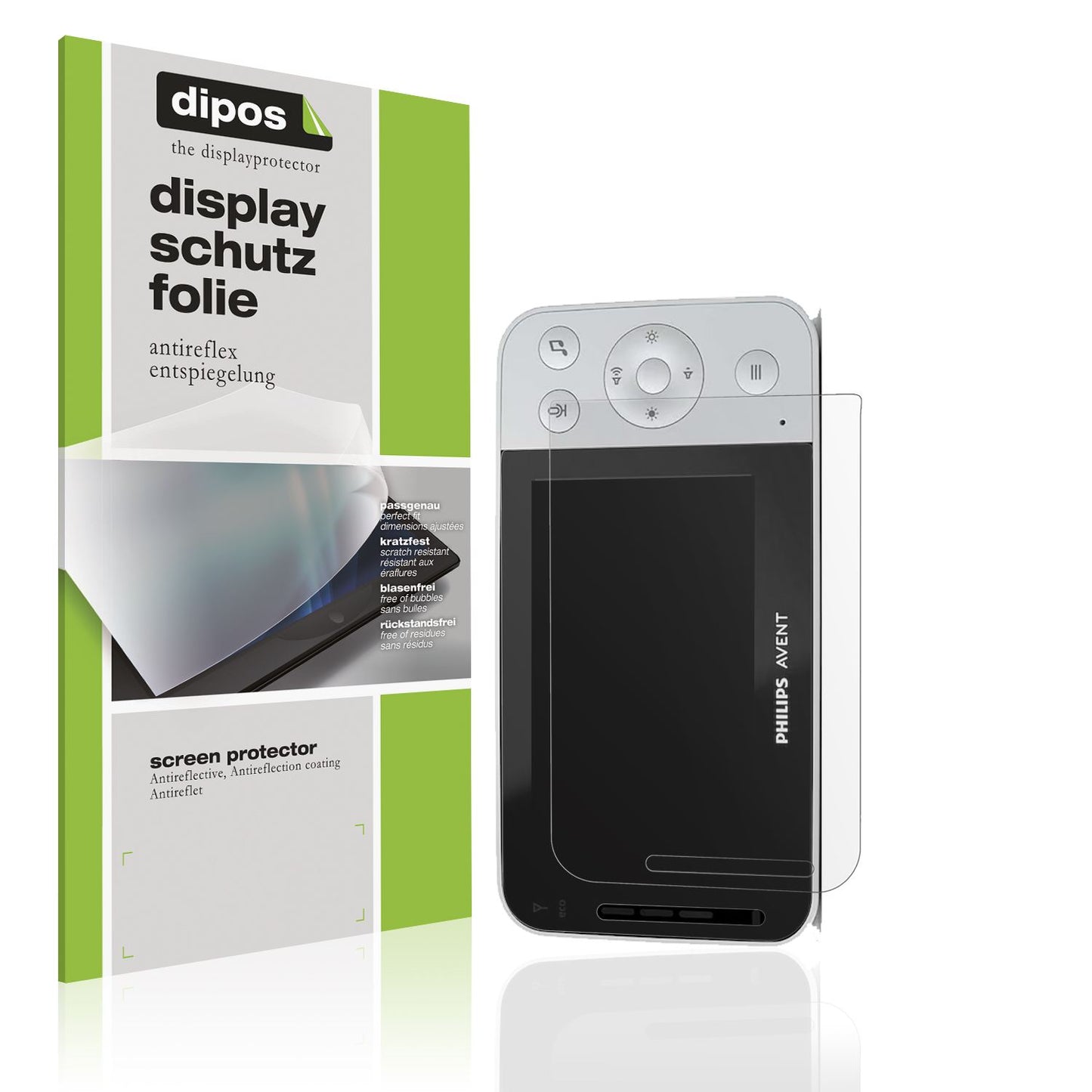 2x Screen Protector for Philips Avent SCD973 26 Protection Anti Glare dipos