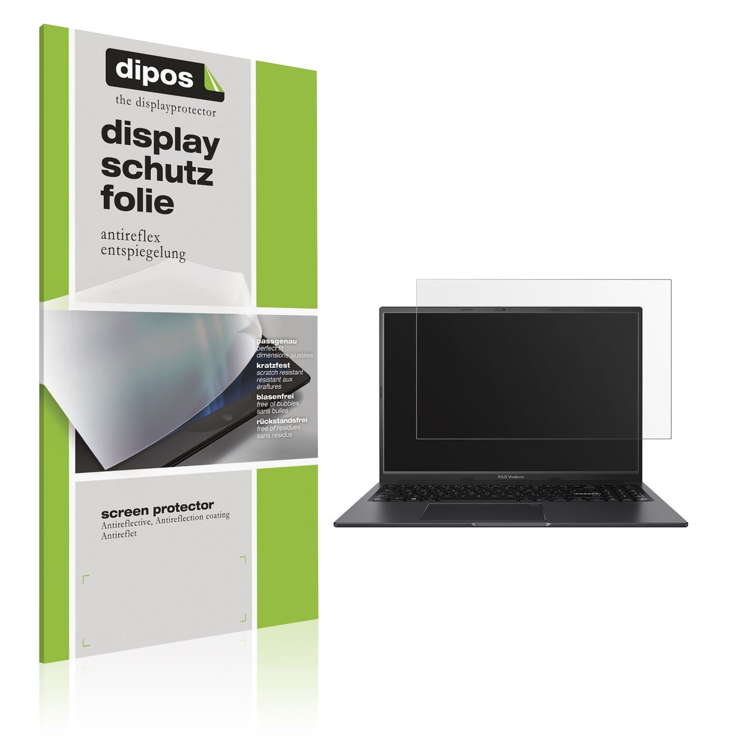2x Screen Protector for Asus VivoBook 16X OLED M3604 Protection Anti Glare dipos
